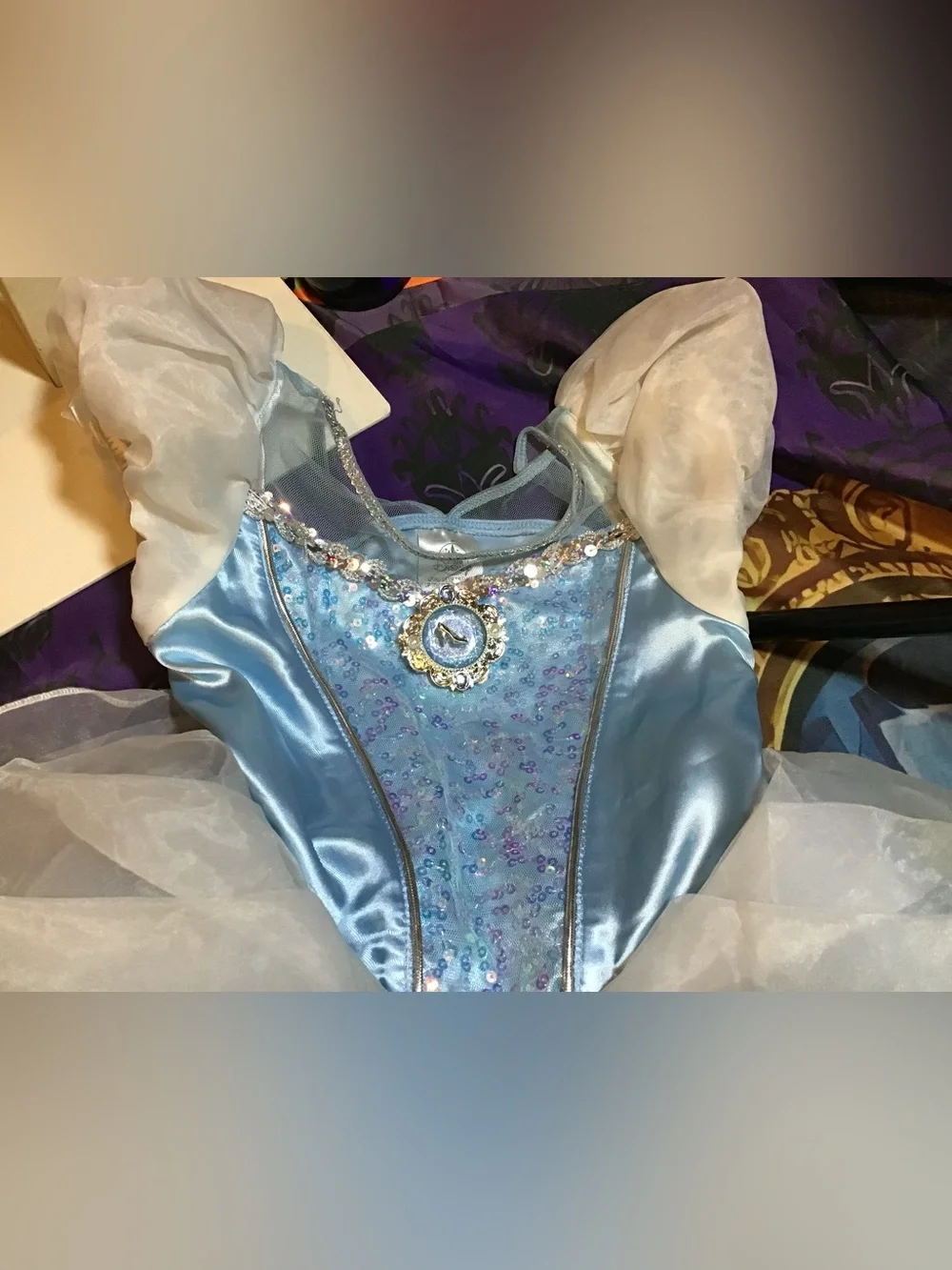 Disney parks classic cinderella costume dress girls size 5/6